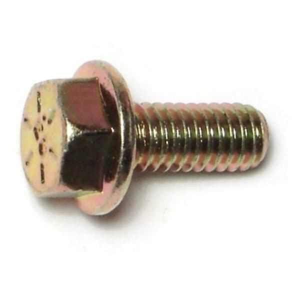 Midwest Fastener Grade 8, 5/16"-18 Flange Bolt, Zinc Plated Steel, 3/4 in L, 8 PK 74622 - main